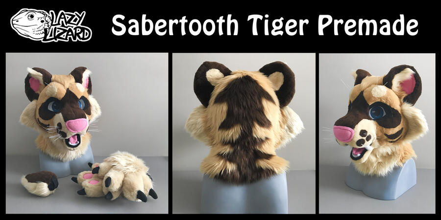 Sabertooth Tiger Premade Sabertooth Tiger Premade